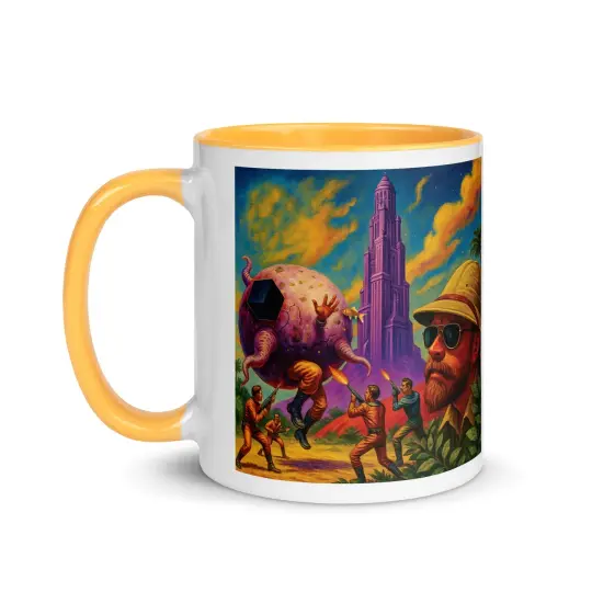 Tower Of Sour Classic Diner Mug | Inner Color Options