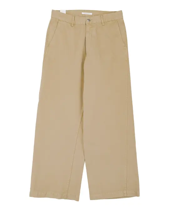 Sunflower Wide Twist Chino Khaki