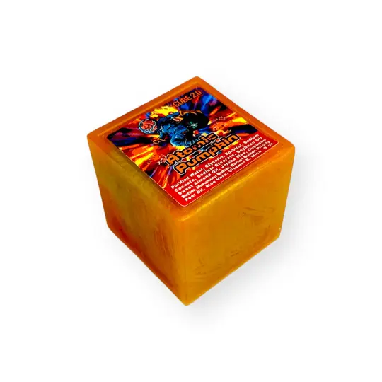 Atomic Pumpkin CUBE 2.0  Preshave Soap | Epic Seasonal Fall Scent!