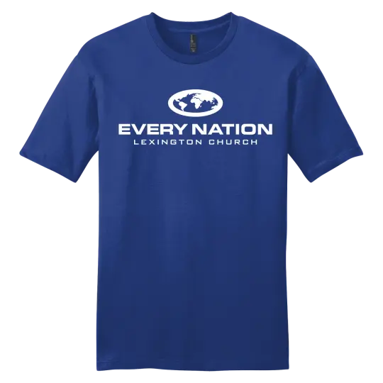 Every Nation Lex Church Logo Screen Printed DT6000 SS Tee