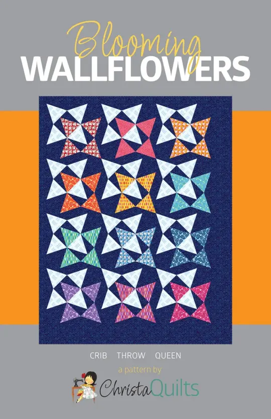 Blooming Wallflowers Quilt Pattern