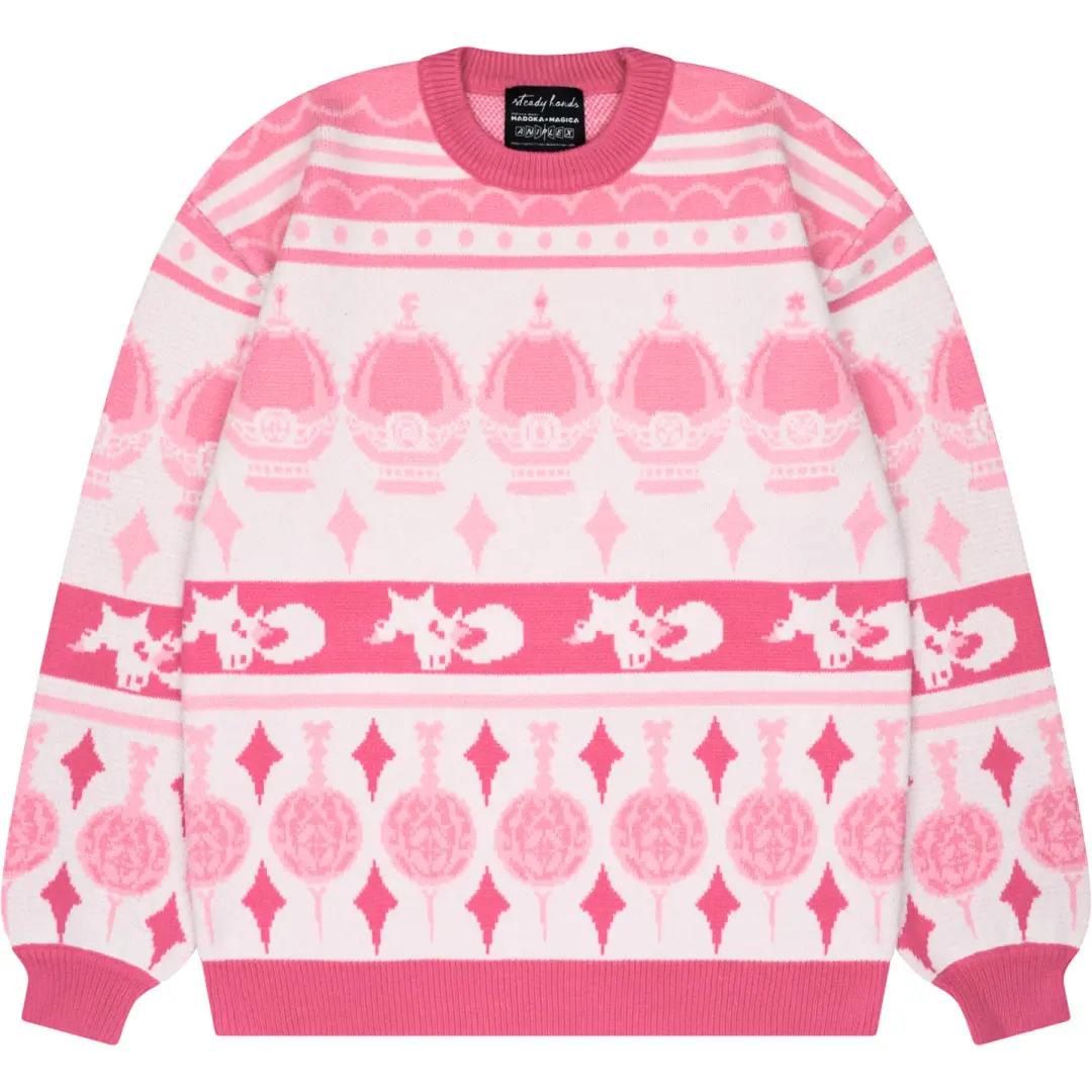 Madoka Magica Patterned Sweater