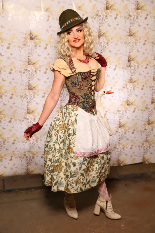 Hobbit Tulip Skirt + Apron ONLY in Harvest Hedgerow - Oktoberfest Sets Collection