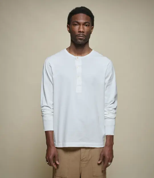 2M06 Mid-Century Machine Refined Fit Long Sleeve Henley