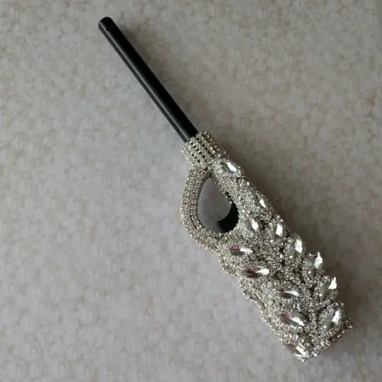 Rhinestone Long Neck Lighter ( available in other colors)