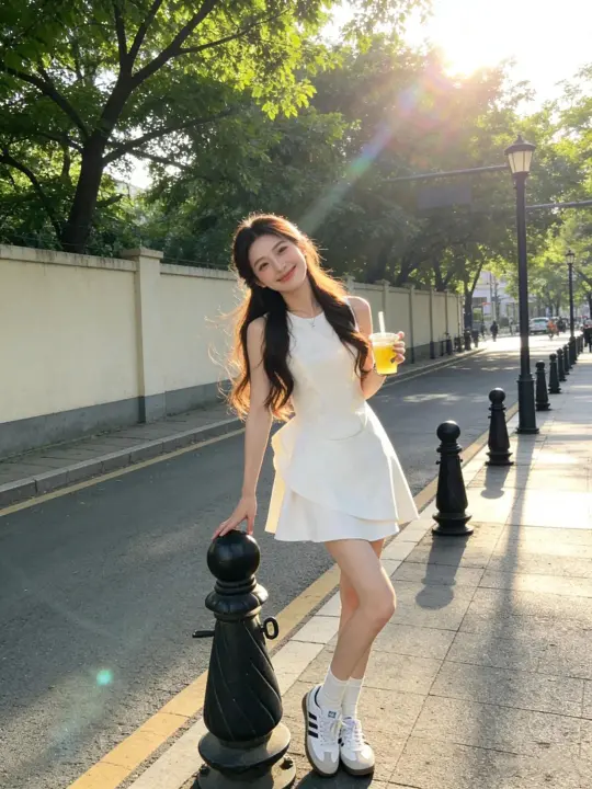 White Sleeveless Asymmetrical A-Line Mini Dress R9095