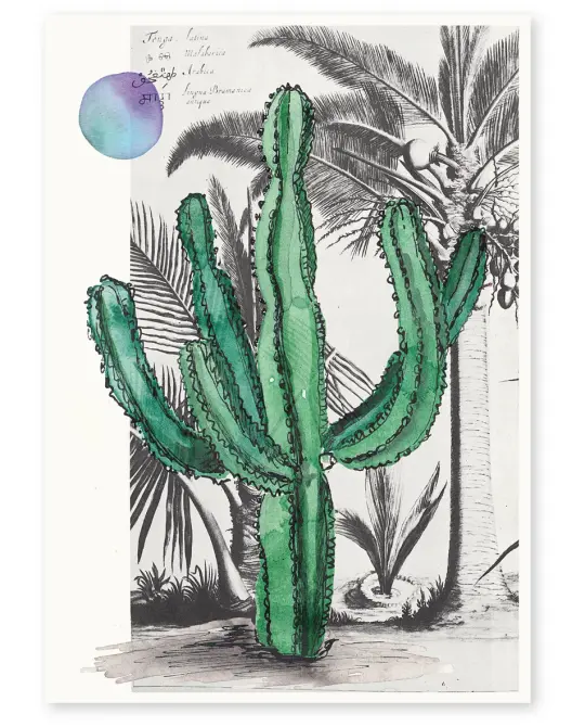 'Palm Springs' Art Print
