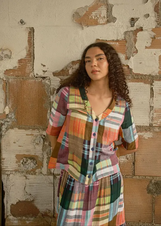 sample sale | bree blouse paintbox | XS & S