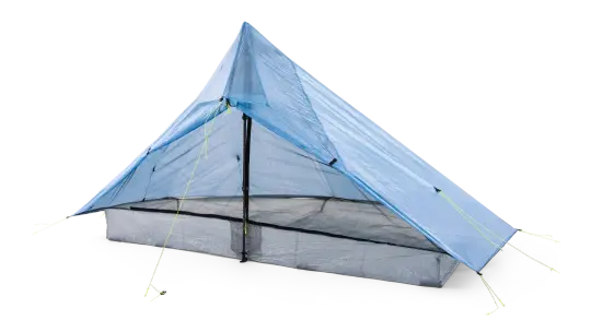 Bargain Lightly Used Plex Solo Pro Tent - Blue/LiteFloor