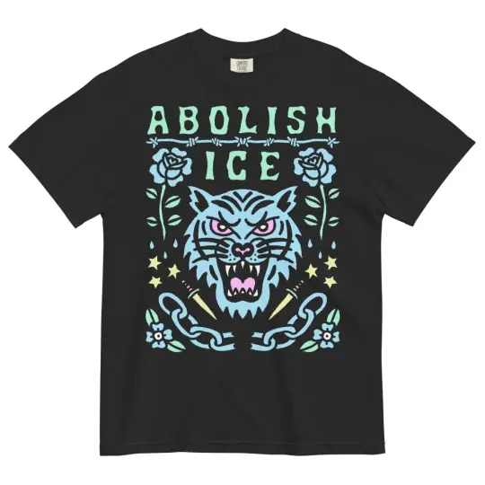 Abolish ICE black tshirt