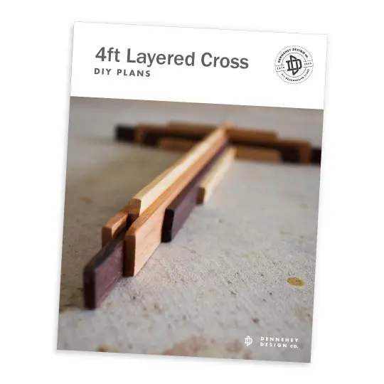 Four-Foot-Tall DIY Wooden Cross Plans