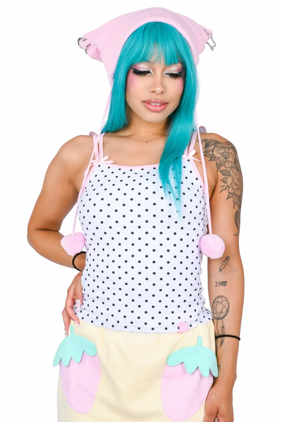 Sera Angel Wing Cami - White