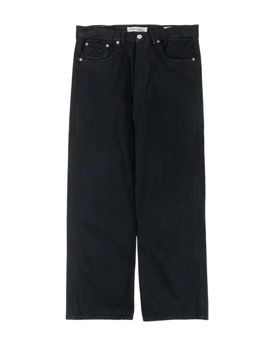 Our Legacy Third Cut Black Selvedge