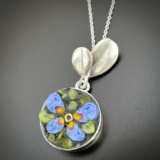 Violet Sprout Pendant