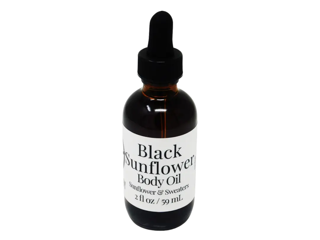 Black Sunflower Body Oil