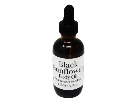 Black Sunflower Body Oil