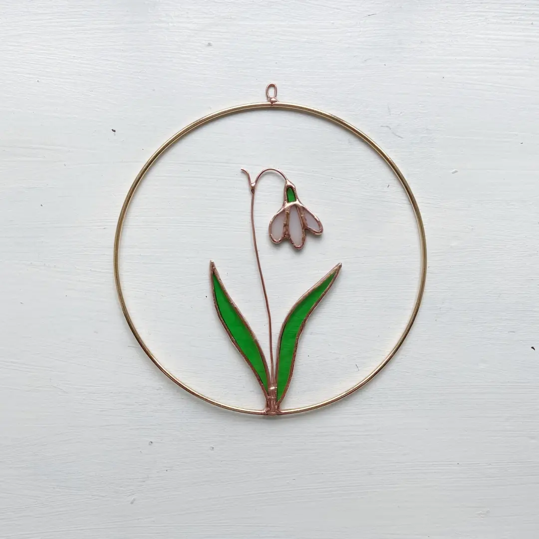 Snowdrop Wreath no.6