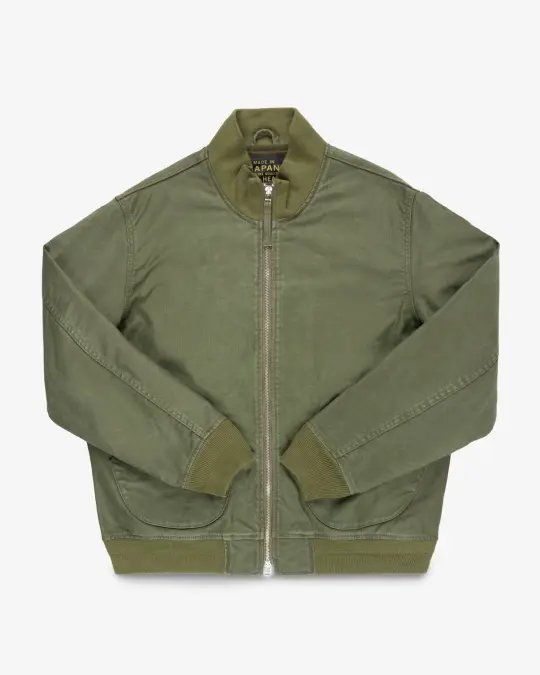 12oz Whipcord Tanker Jacket - Olive Drab Green
