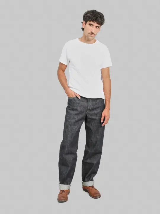 Omoto Denim 0816SZ 15.5oz Raw Denim Loose Fit Jeans