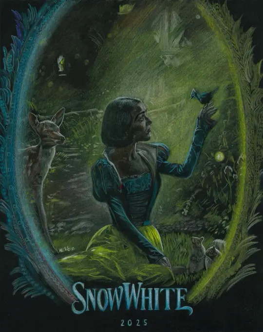 “I feel like they need some kindness.” SNOW WHITE Art Print