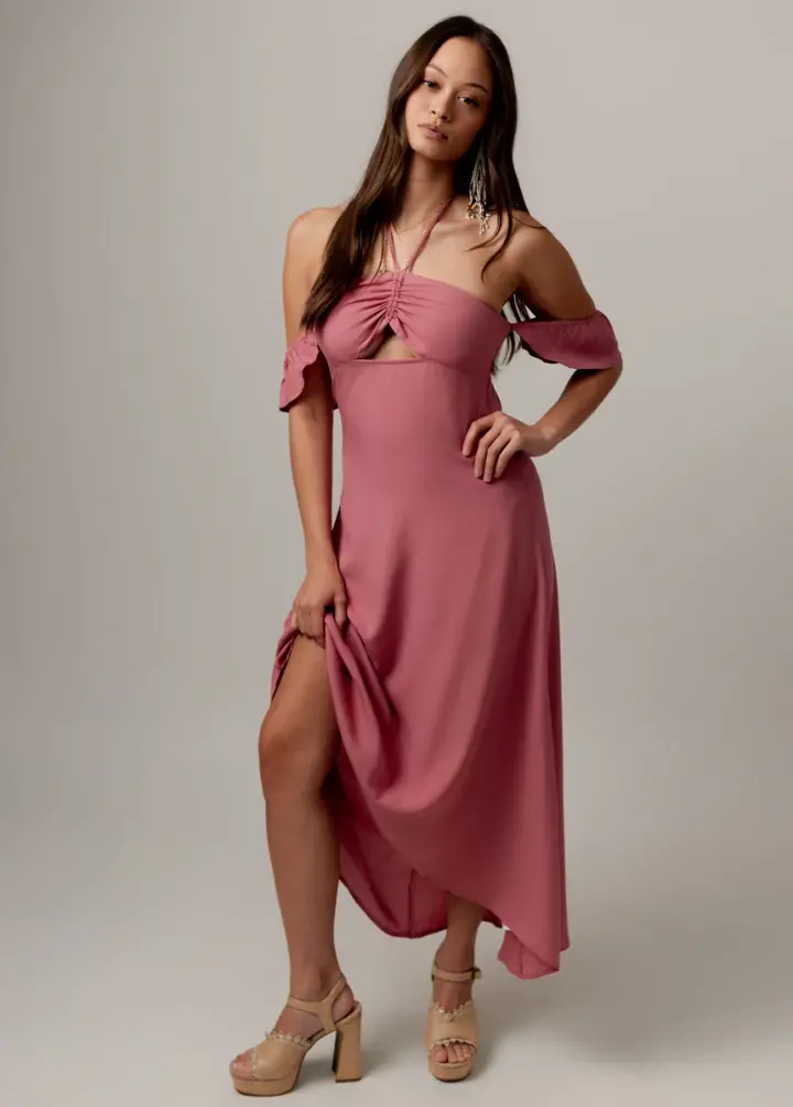 Chillie Dress in Rose