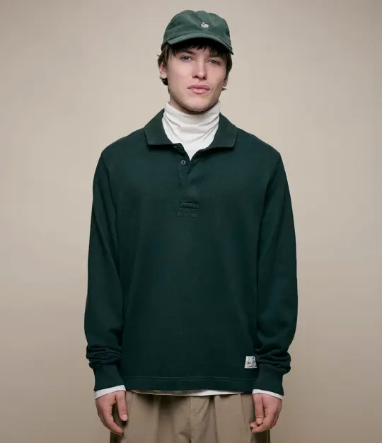 Sturdy Cotton Interlock Jersey Rugby Shirt