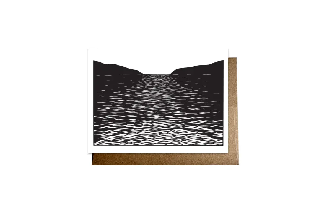 "We Are All Islands" card