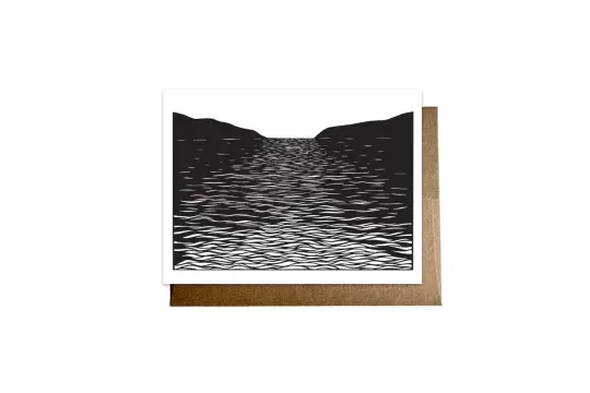 "We Are All Islands" card