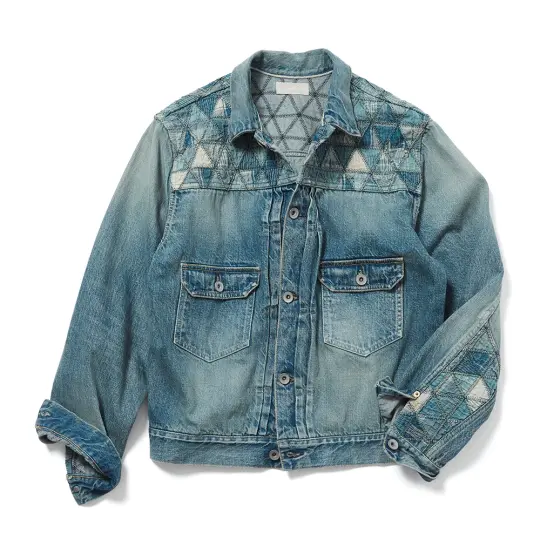 Tsugihagi Denim Jacket【MSP-4000】