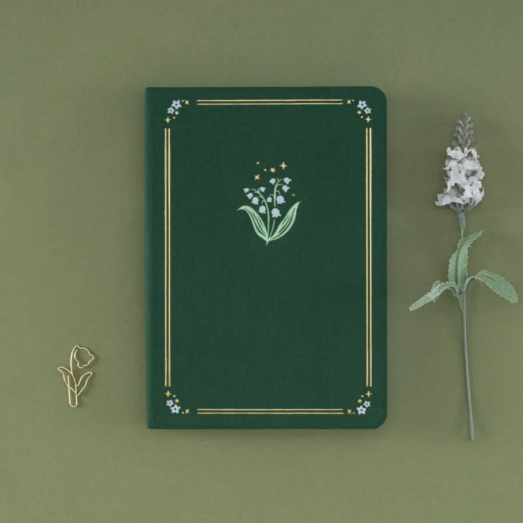 Tsuki ‘Evergreen Lily’ Limited Edition Bullet Journal ☾
