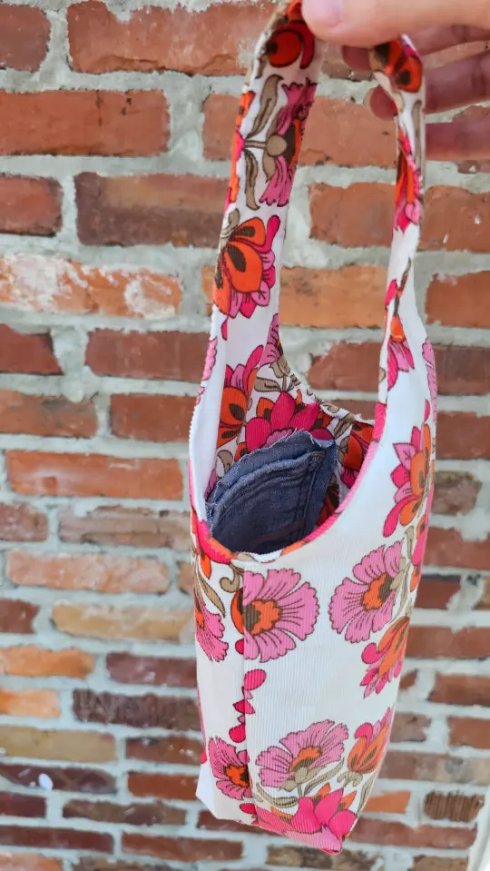 Wine Tote Handmade Bottle Carrier WITH POCKET