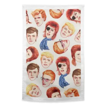 'Fabulous Bowie' David Bowie Tea Towel