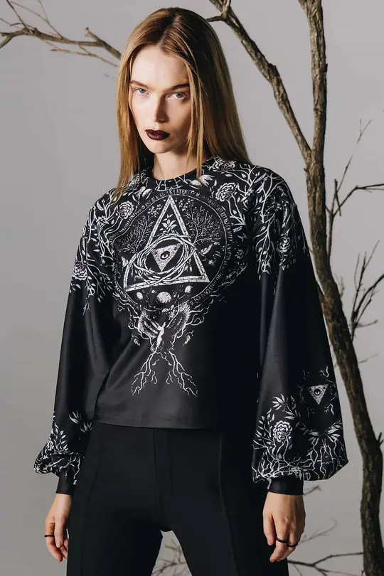 Eye of the Infinite Bishop Sweater