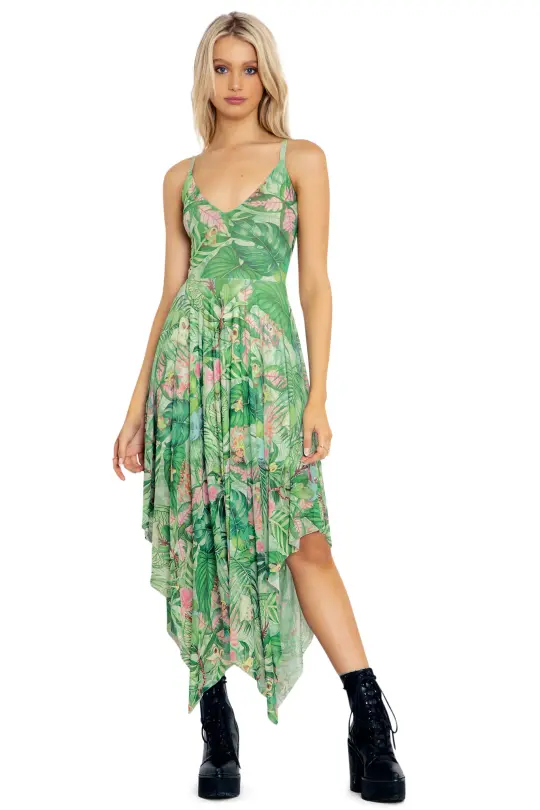 Grass-type Starters Handkerchief Dress