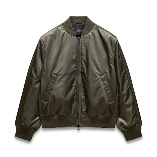 Nylon Twill Crew Jacket