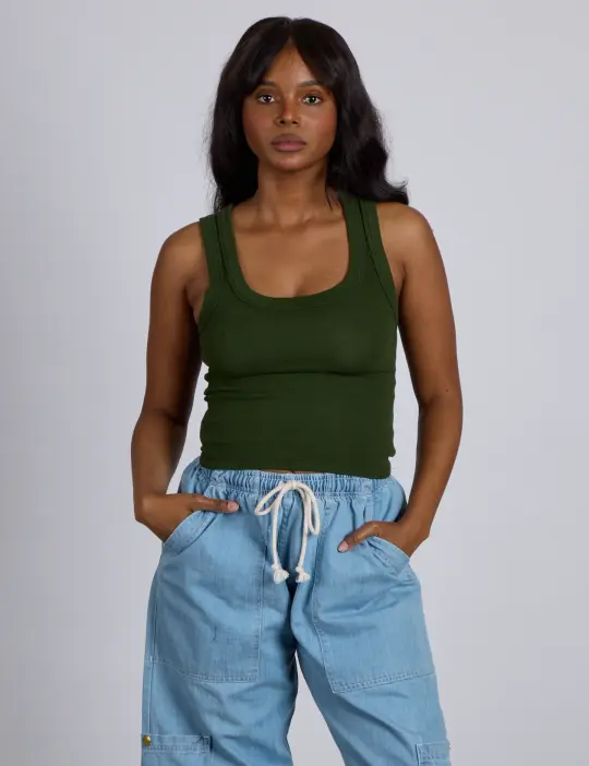 The Tank Top - Evergreen
