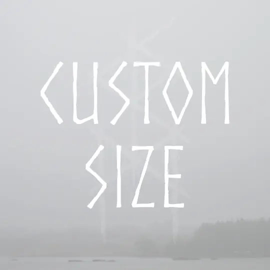 Custom size
