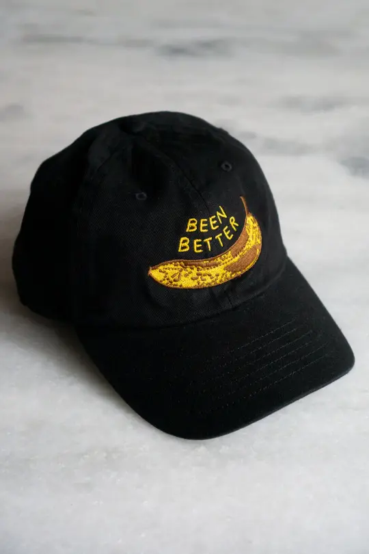 Been Better (Banana) Dad Hat | Black