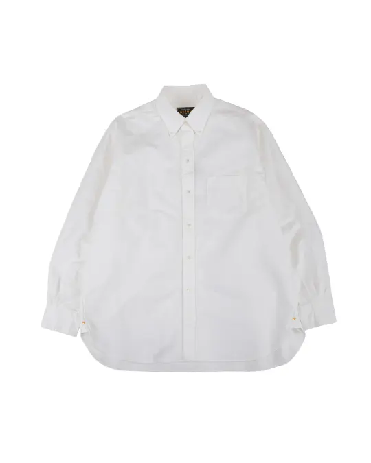 Beams Plus B.D. American Oxford Classic Fit White