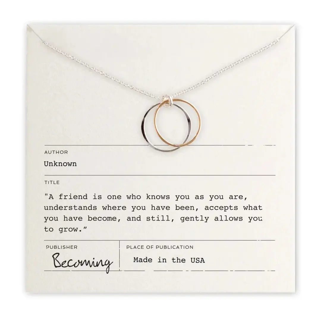 Friendship Circles Necklace