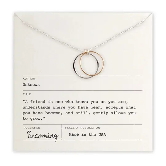 Friendship Circles Necklace