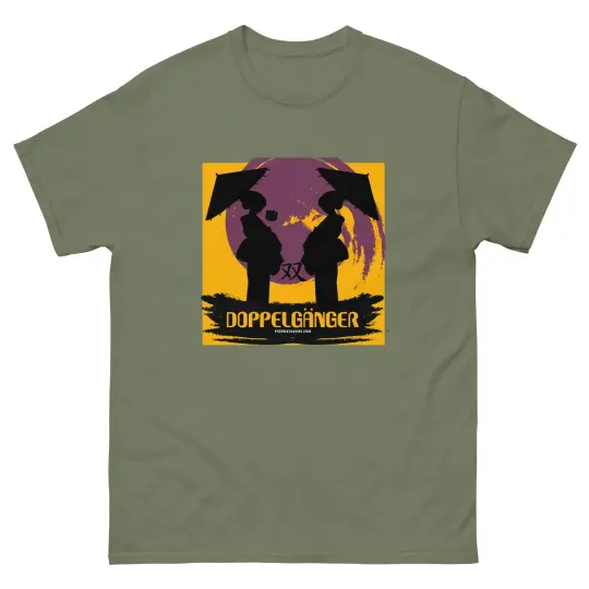 Doppelgänger Plum T-Shirt Design | Classic Fit For All Men!