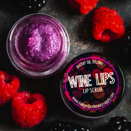 Wine Lips Sugar Lip Scrub.