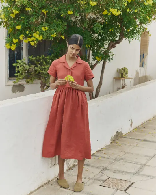 MAPLE-2 linen dress