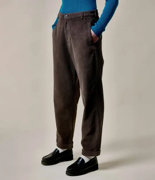 1955s Bold Cotton Corduroy Women's Ankle Length Chino Pants