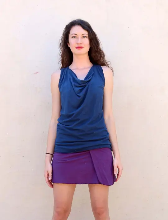 Float Neck Racerback Simplicity Shirt