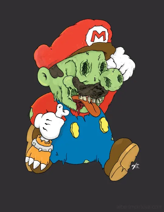 Print "Zombie Mario"