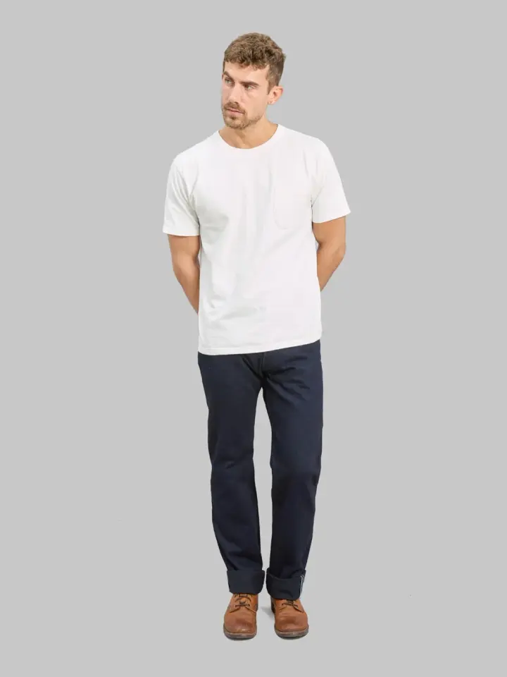 Pure Blue Japan XX-003-IDBK 14oz Indigo x Black Regular Straight Jeans