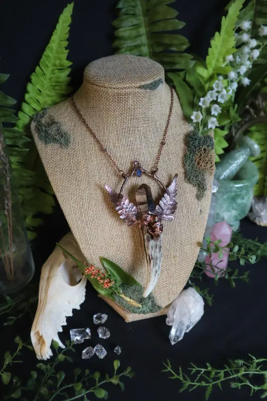 Ferngully Antler Portal Talisman