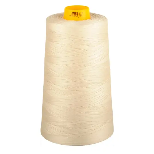 Mako Cotton 3-ply Longarm Thread 40wt 3280yds Light Beige